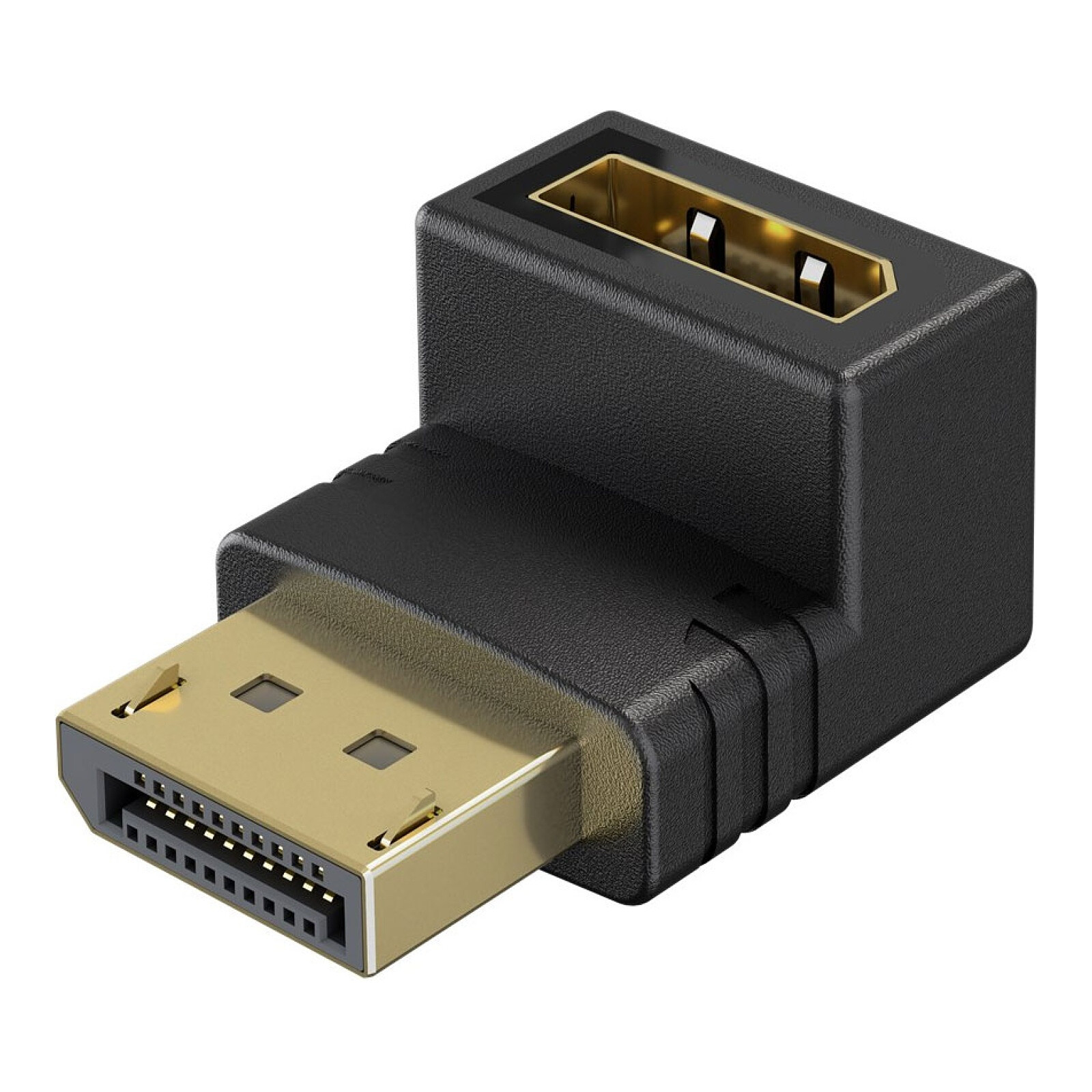 Adaptateur DisplayPort Goobay DisplayPort Adapter 8K (90° Haut) - Autre vue