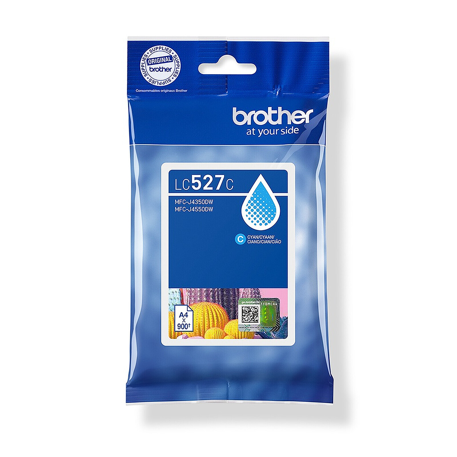 Cartouche d'encre Brother LC527C - Cyan - Autre vue