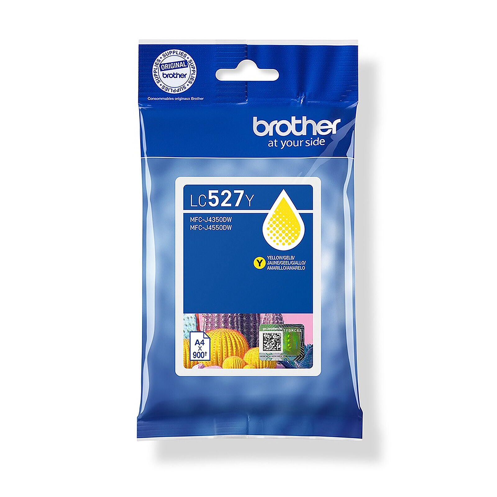 Cartouche d'encre Brother LC527C - Jaune - Autre vue