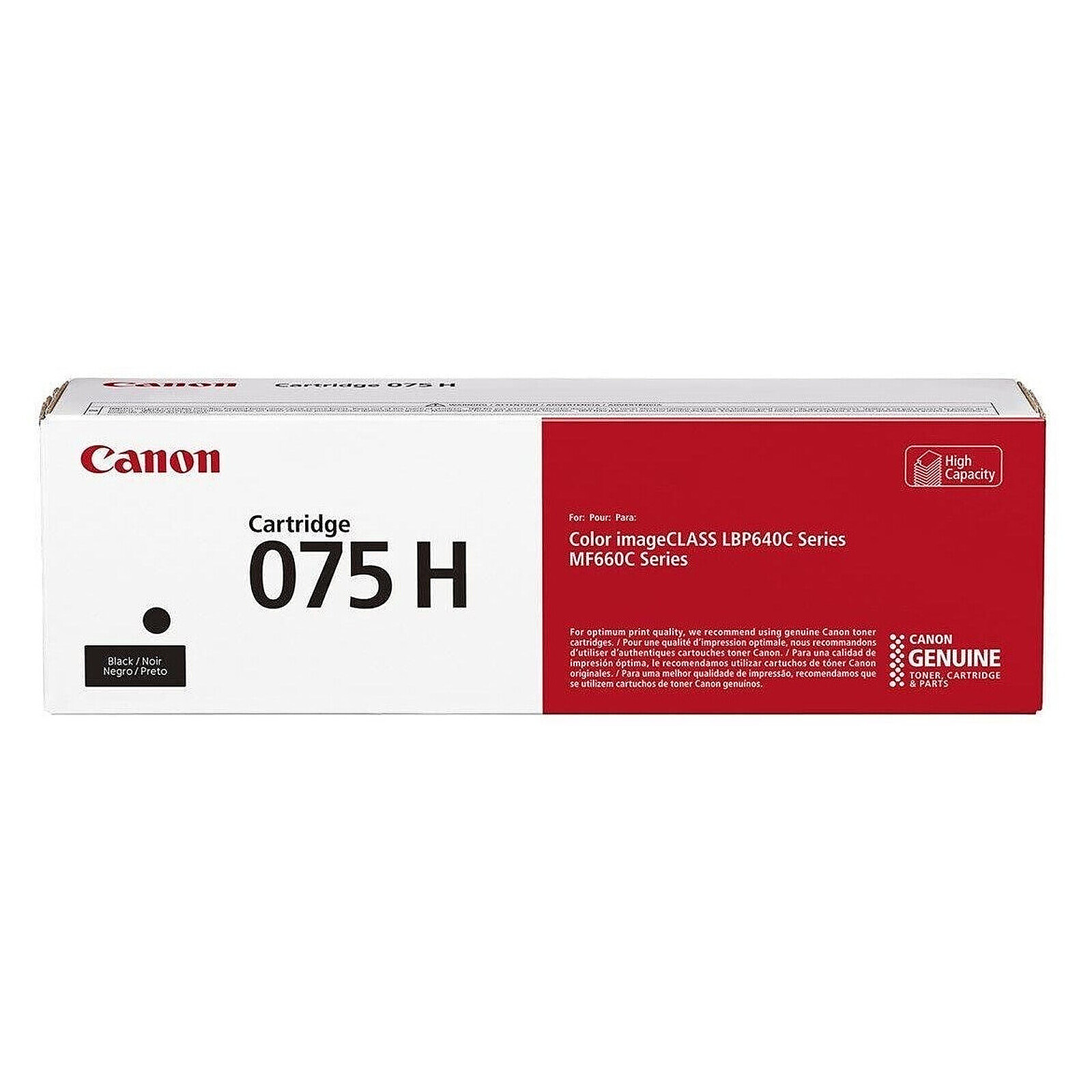 Toner Canon 075 H - Noir - Autre vue