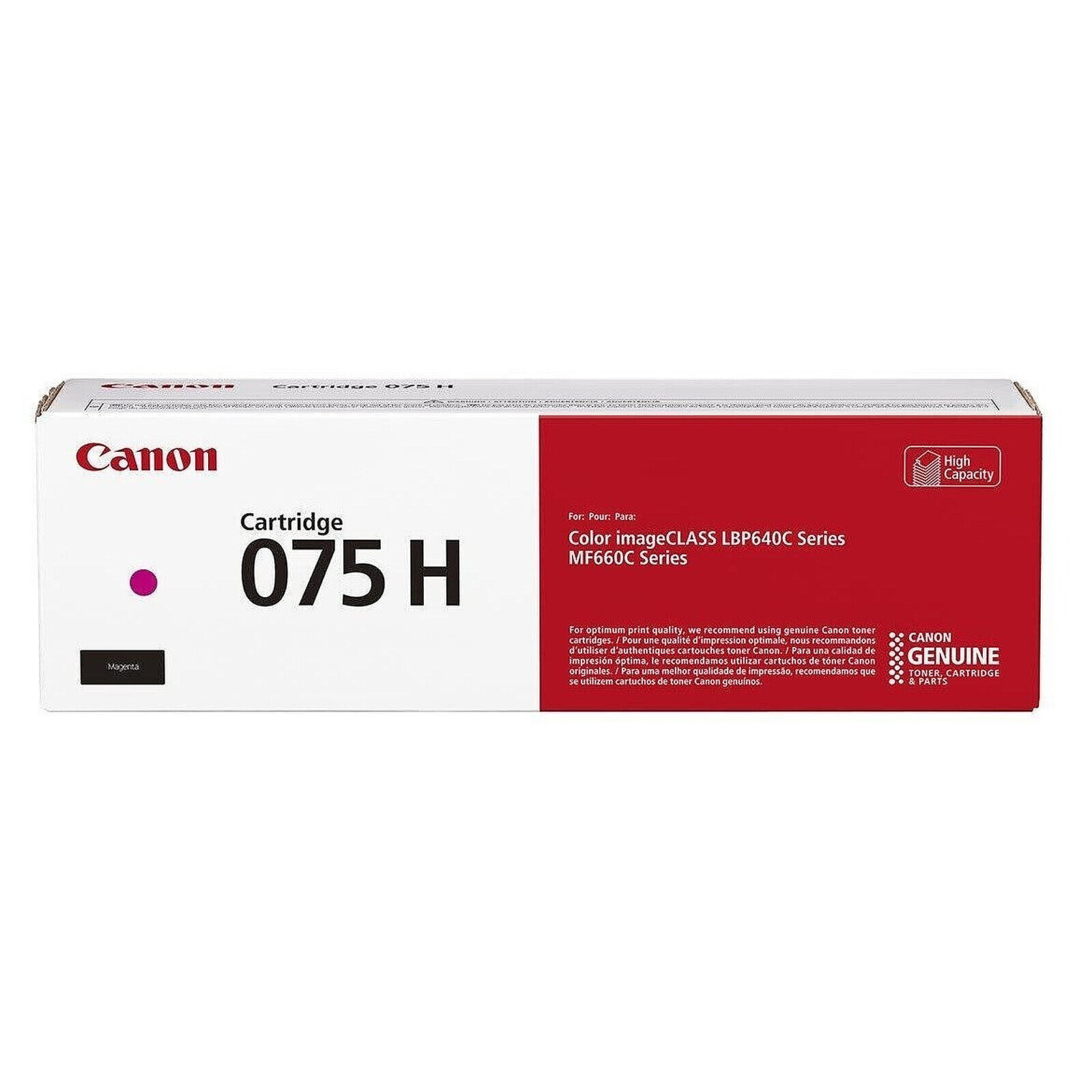 Toner Canon 075 H - Magenta - Autre vue