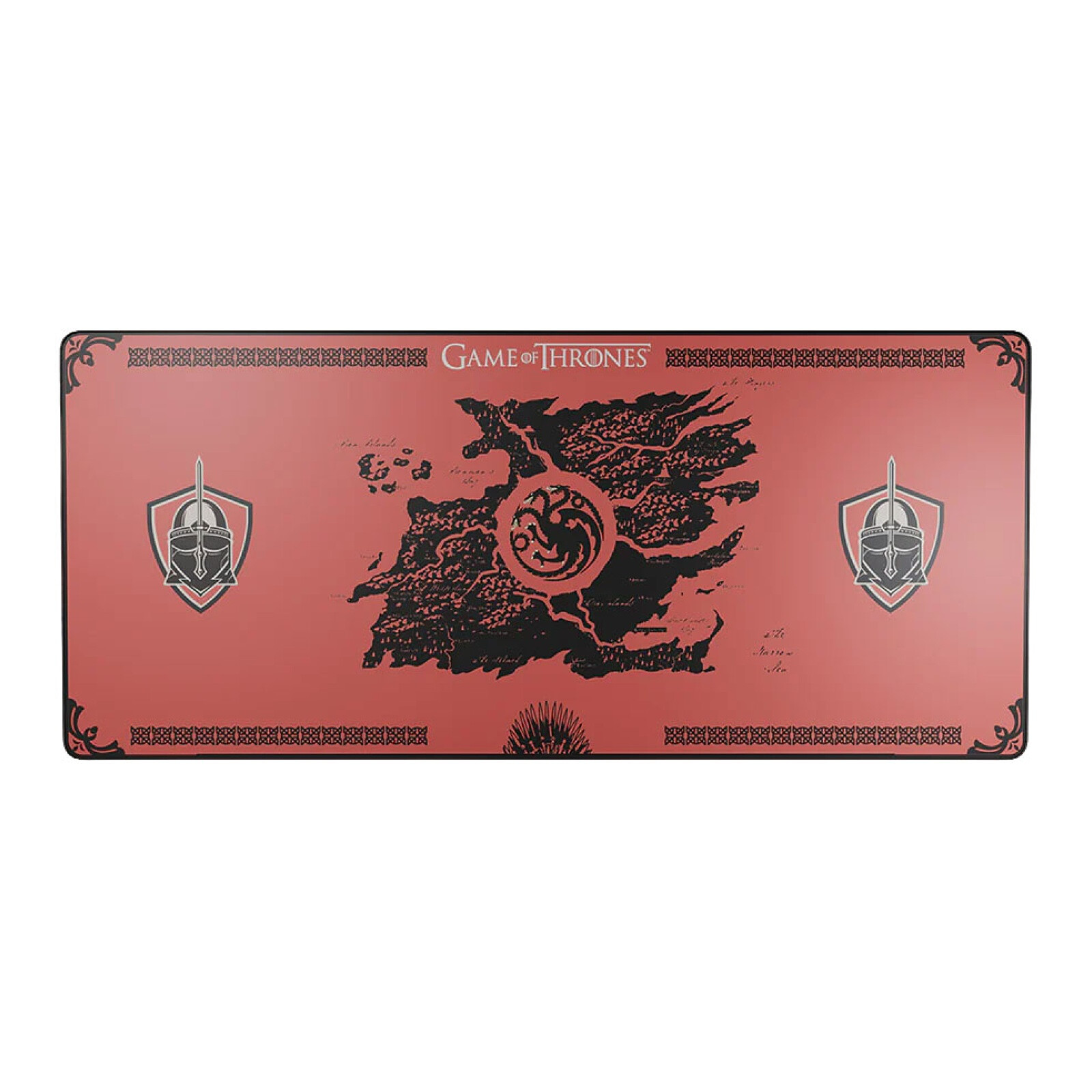 Tapis de souris Lexip x Warner Game of Thrones Mousepad (Targaryen/Rouge) - Autre vue