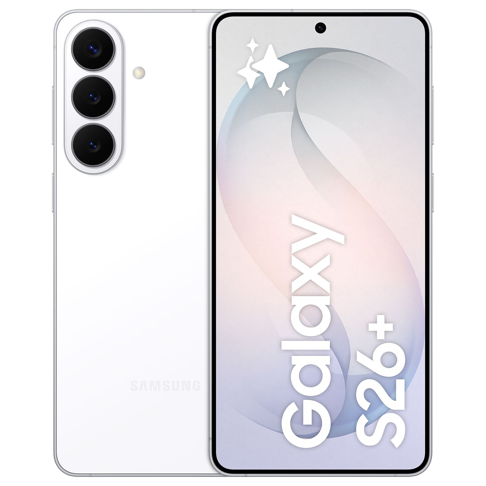 Smartphone Samsung Galaxy S26+ 5G (Blanc) - 256 Go  - Autre vue