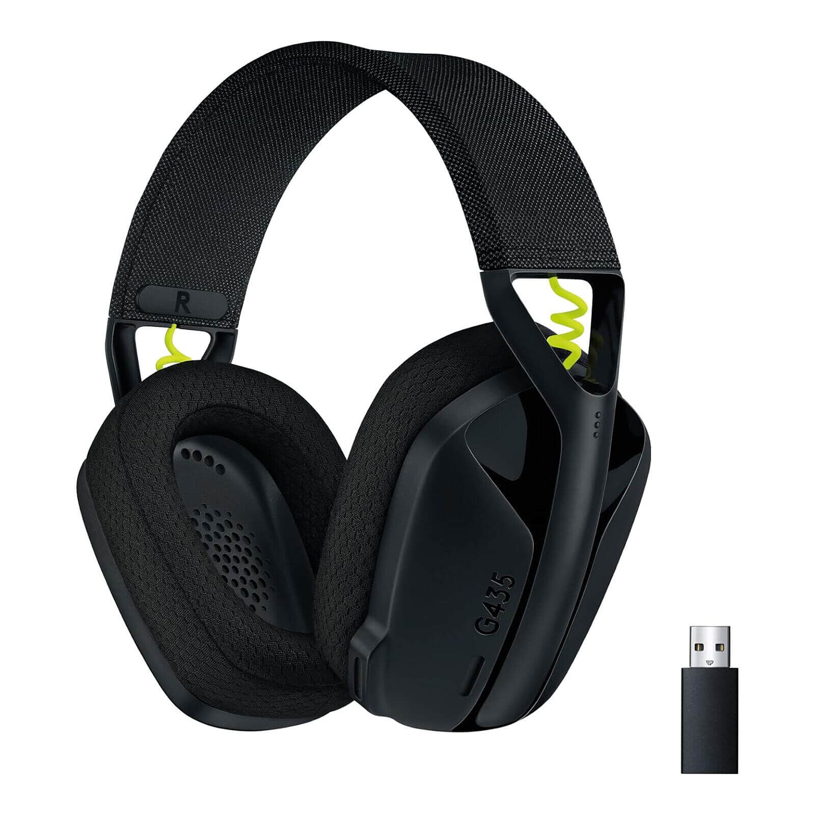 Casque micro Logitech G435 Lightspeed - Noir - Autre vue