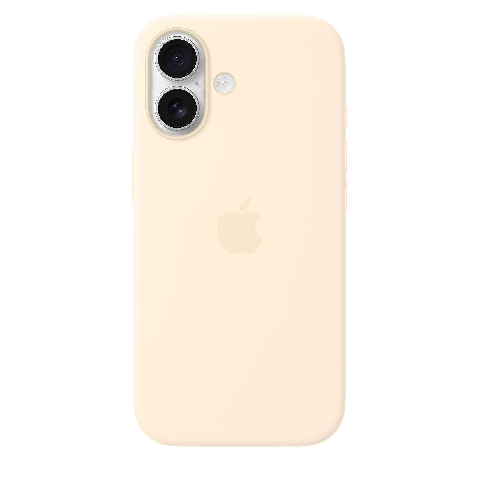 Coque et housse Apple Silicone Case with MagSafe Vanille Apple iPhone 17 - Autre vue