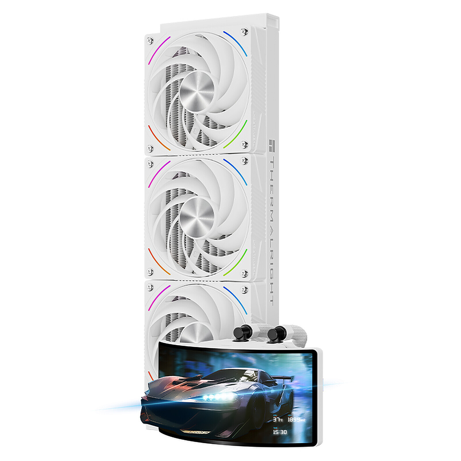 Watercooling AIO Thermalright Rainbow Vision 360 Turbo ARGB - Blanc - Autre vue