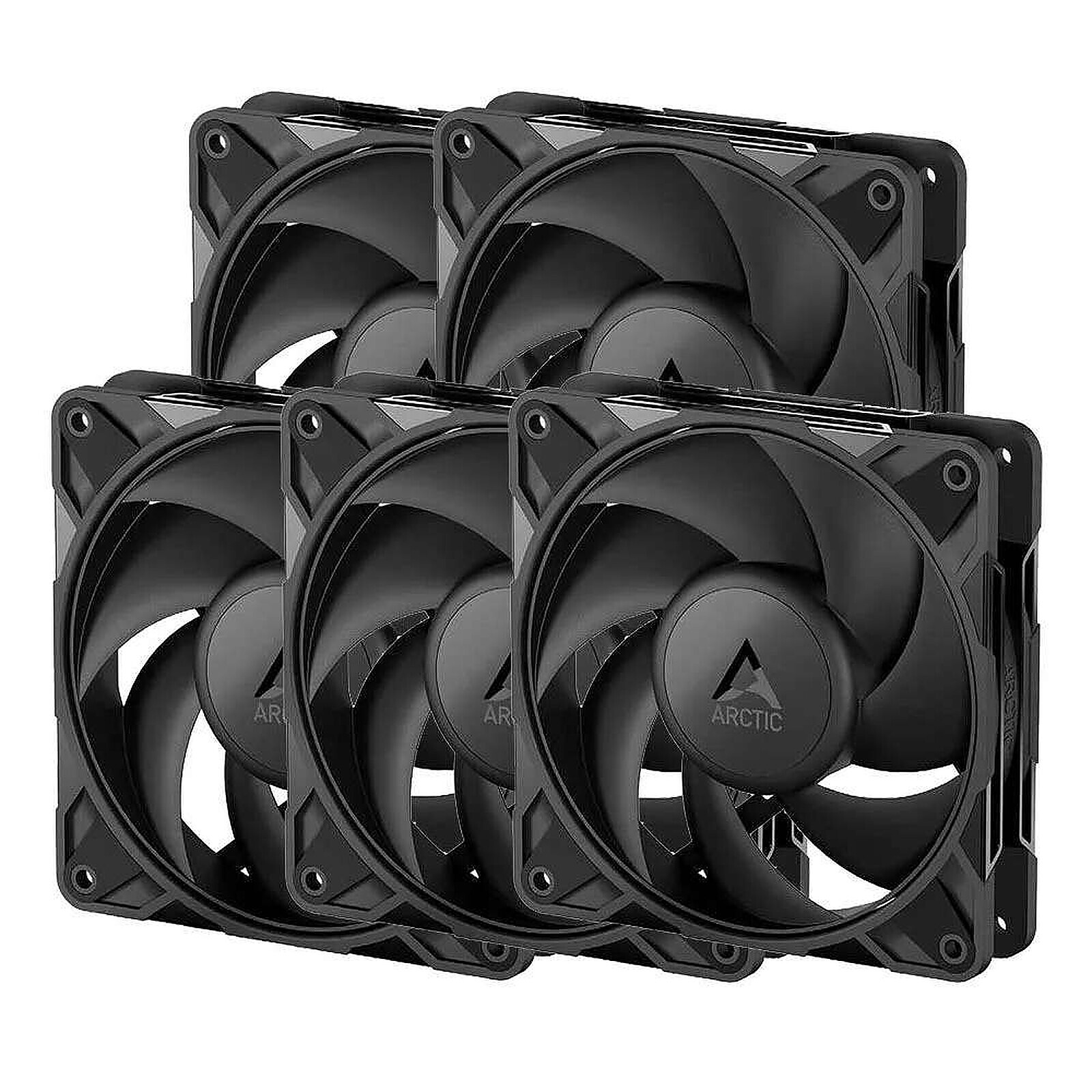 Ventilateur Boîtier Arctic P12 Pro LN Noir - Pack de 5 - Autre vue