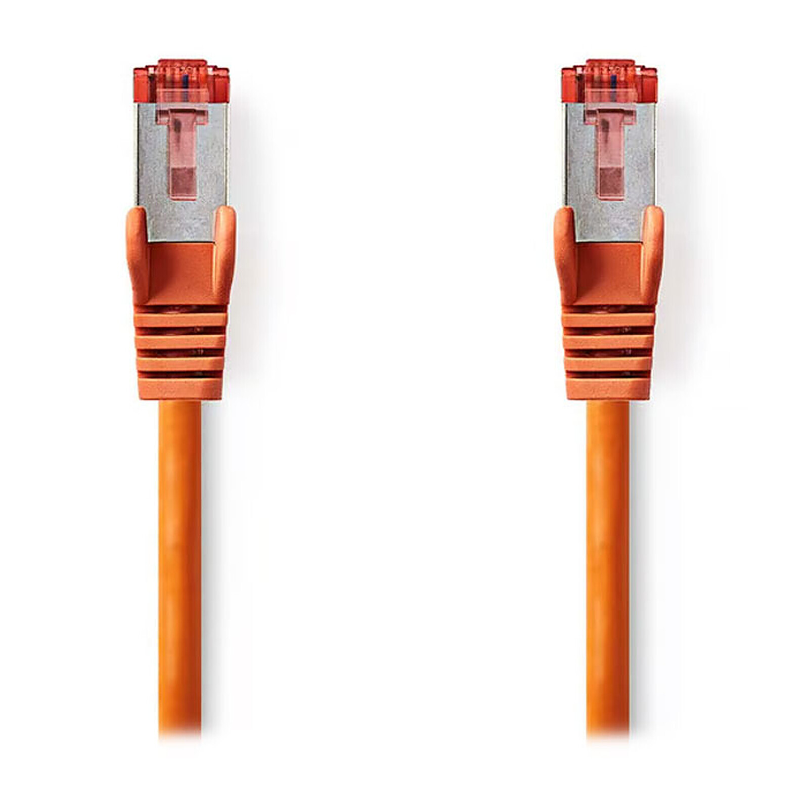 Câble RJ45 Nedis Câble RJ45 catégorie 6 S/FTP 1 m - Orange - Autre vue