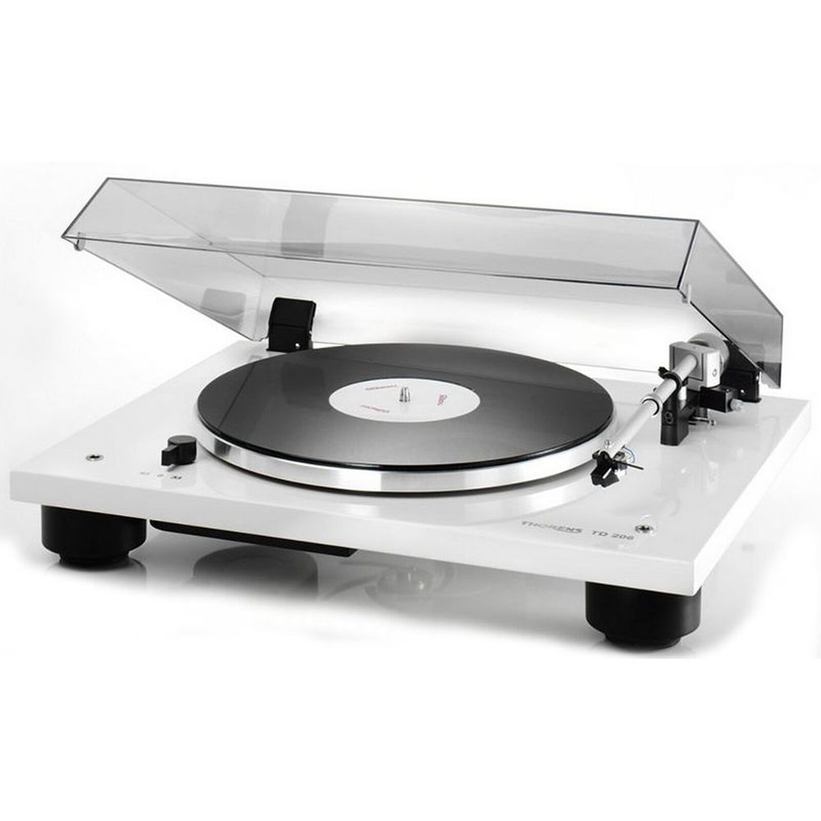 Platine Vinyles Thorens TD 206 - Blanc - Autre vue