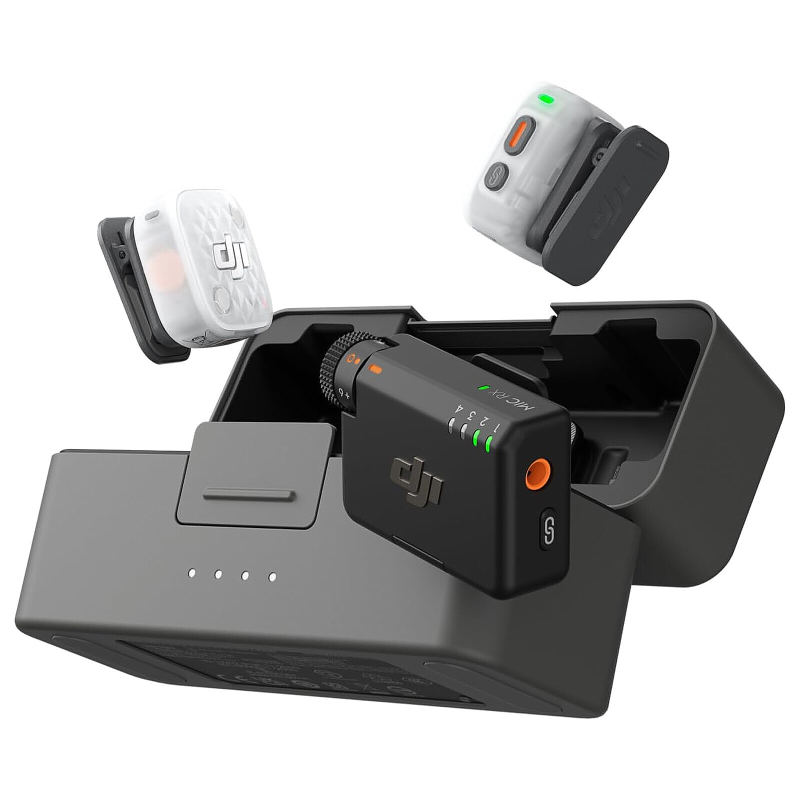 Microphone DJI Mic Mini 2S (2 TX + 1 Mobile RX + Charging Case) - Autre vue