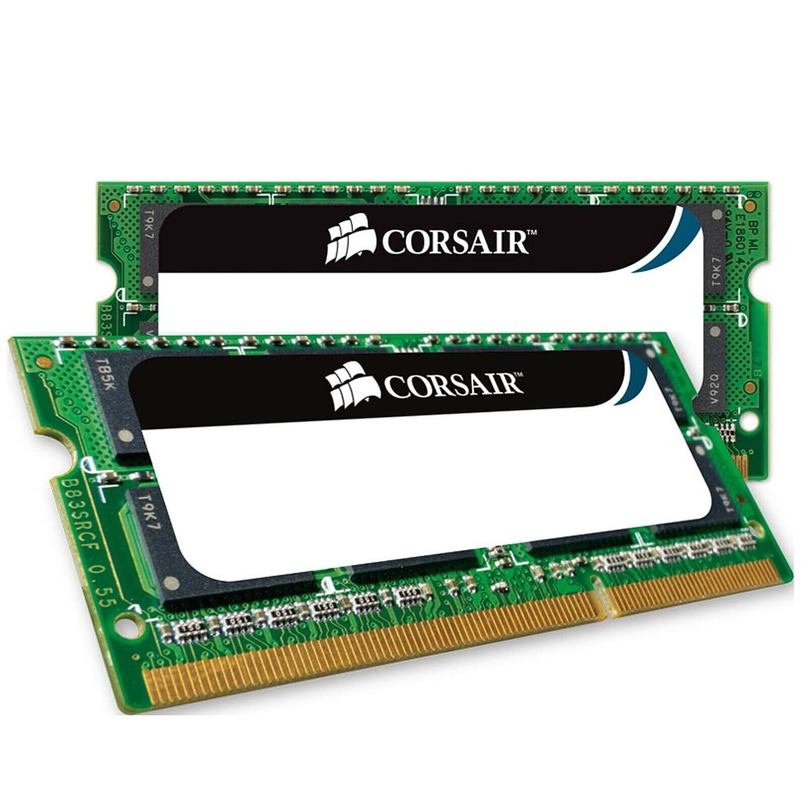 Mémoire RAM Corsair CMSA8GX3M2A1066C7 - SO-DIMM DDR3 2 x 4 Go 1066 MHz - Autre vue