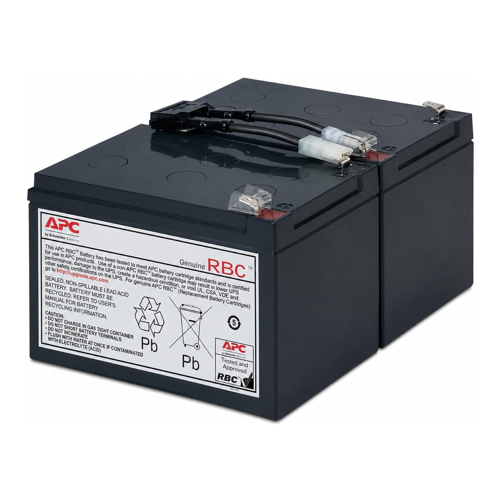 Batterie onduleur APC Batterie RBC6 - Autre vue