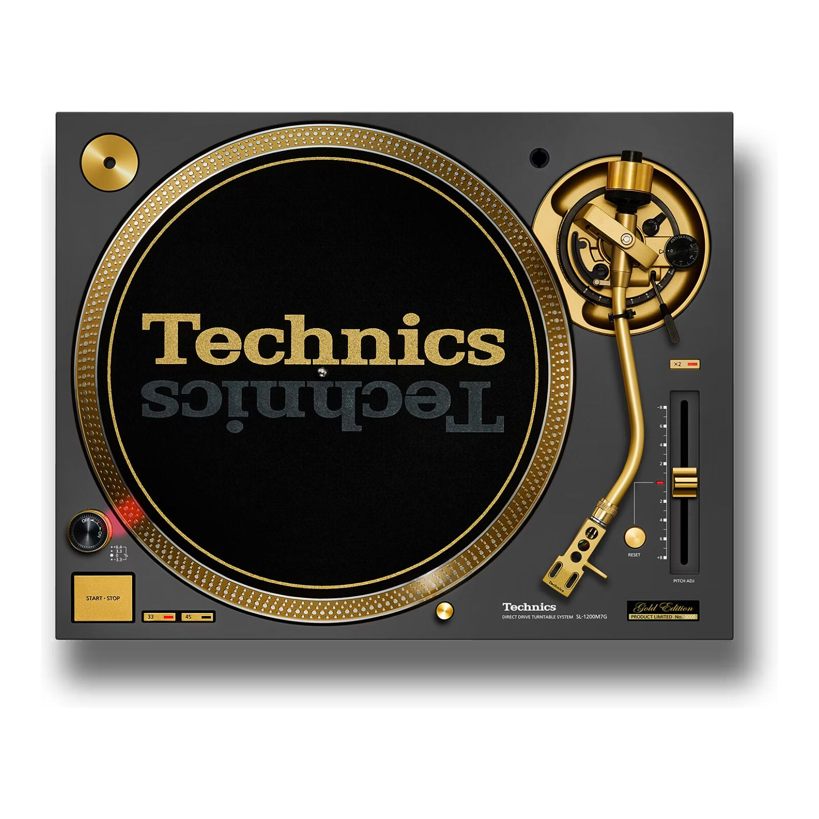 Platine Vinyles Technics SL-1200M7G Edition Limitée Gris - Autre vue