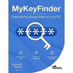 MyKeyFinder - Licence perpétuelle - 1 PC - A télécharger
