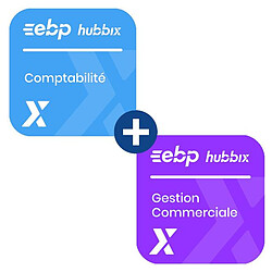 EBP Hubbix Comptabilité & Gestion Commerciale en ligne - Licence 1 an - 1 utilisateur - A télécharger