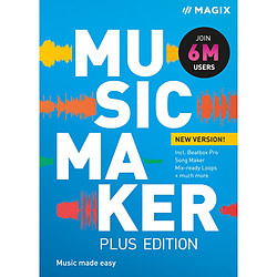 Magix Music Maker Plus Edition 2022 - Licence perpétuelle - 1 poste - A télécharger