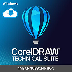 CorelDRAW Technical Suite 2024 - Abonnement 1 an - 1 utilisateur - A télécharger