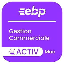 EBP Gestion Commerciale MAC Activ + Service Privilège - Licence 1 an - 1 poste - A télécharger