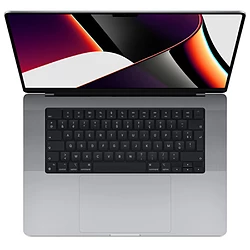 MacBook Pro Retina 16" 2021 Apple M1 Max 3,2 Ghz 32 Go 512 Go SSD Gris Sidéral - Reconditionné
