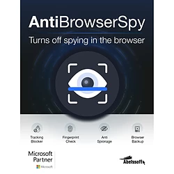 AntiBrowserSpy - Licence perpétuelle - 1 PC - A télécharger