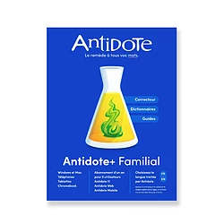 Antidote+ Familial - Abonnement 1 an - 5 utilisateurs - A télécharger