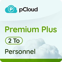 pCloud Premium Plus Personnel 2 To – Licence 1 an - A télécharger