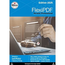 FlexiPDF Professionnel - 3 PC - Licence perpétuelle