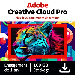 Adobe Creative Cloud Pro - Particuliers