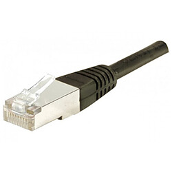 Cable RJ45 Cat 6 S/FTP (noir) - 0,5 m