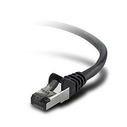 Belkin Câble Ethernet RJ45 Cat 6 STP Noir - Snagless 2 m