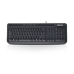 Microsoft Wired Keyboard 600 USB - Noir