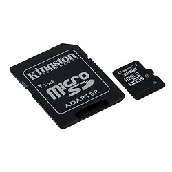 Kingston Micro SDHC 32 Go Class 4 + adaptateur SD