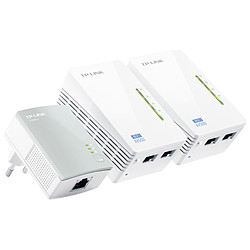 TP-Link TL-WPA4220T KIT - Pack 2 CPL 600 Wifi N300 + CPL 600