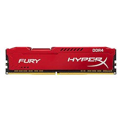 HyperX Fury Red DDR3 1 x 4 Go 1600 MHz CAS 10