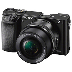 Sony Alpha 6000 + 16-50 mm Noir