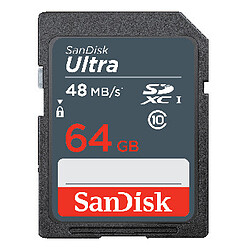 Sandisk Ultra SDXC 64Go (48Mo/s)