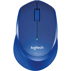 Logitech M330 Silent Plus - Bleu