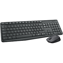 Logitech Wireless Desktop MK270 (QWERTY) - Pack clavier souris