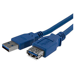 StarTech.com Câble d'extension USB 3.0 Bleu - 1m