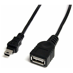 StarTech.com Rallonge d'extension USB 2.0 (A/A) Noir - 1,8m