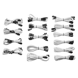 Corsair Kit câbles modulaires Blanc (Génération 2)