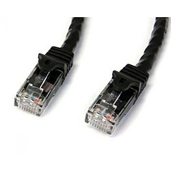 StarTech.com Cable reseau Cat6 Gigabit UTP 0,5 m (Noir)