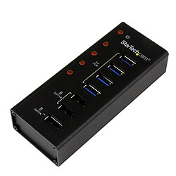 Hub USB 3.0 - 4 ports USB et 3 ports de charge USB