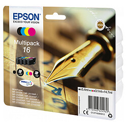 Epson Multipack 16 - "stylo à plume" - 4 couleurs