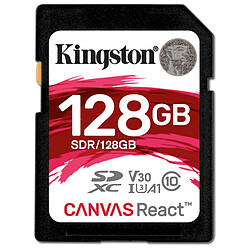 Kingston SDXC 128 Go Canvas React (100 Mo/s)