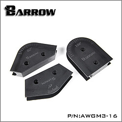 BARROW AWGM3-16 - KIT DE CINTRAGE 16MM (3PCS)