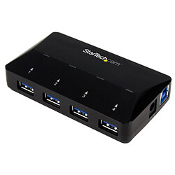 StarTech.com Hub USB 3.0 à 4 ports + port dédié à la charge