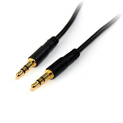 StarTech.com Câble audio stéréo Slim 3,5 mm de 90 cm - M/M