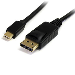 StarTech.com Câble mini DisplayPort 1.2 / DisplayPort Noir - 1m