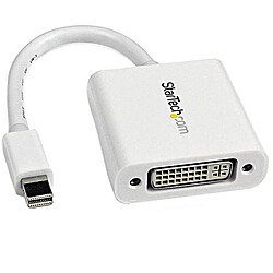 Adaptateur Mini DisplayPort vers DVI-I - 12 cm